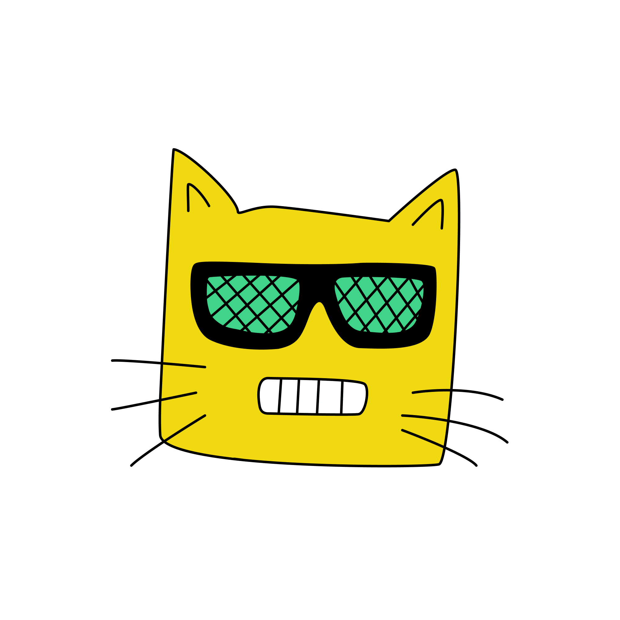 Gridshade Cat_filled